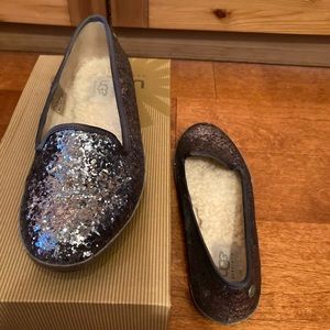 UGG Sparkle Sequin Flats sz 5